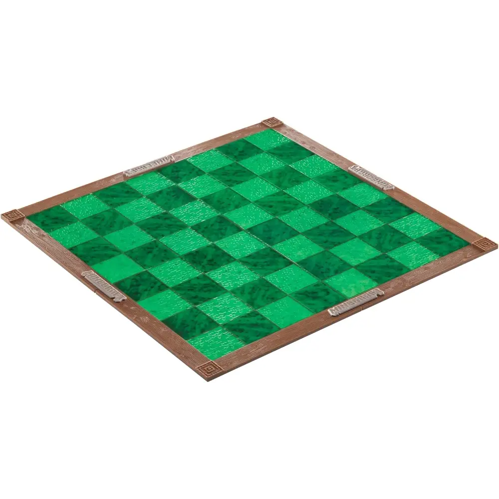 Minecraft Chess Set – Unique Wood Frame Board With Gaming Collectible Pieces Collectible