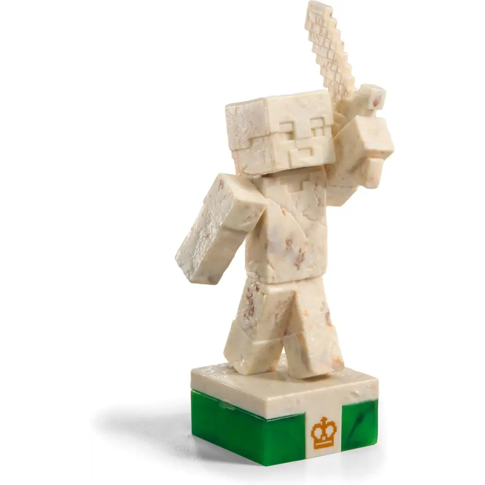 Minecraft Chess Set – Unique Wood Frame Board With Gaming Collectible Pieces Collectible