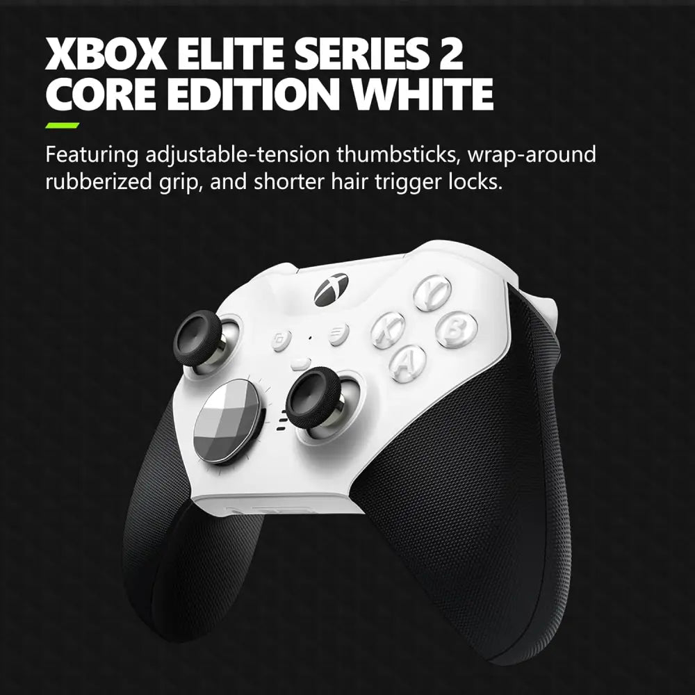Xbox Elite Series 2 Controller – Wireless Gaming Controller with Adjustable Thumbsticks & Rechargeable Battery Gaming Accessories