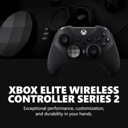 Xbox Elite Series 2 Controller – Wireless Gaming Controller with Adjustable Thumbsticks & Rechargeable Battery Gaming Accessories