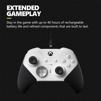 Xbox Elite Series 2 Controller – Wireless Gaming Controller with Adjustable Thumbsticks & Rechargeable Battery Gaming Accessories