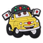 Lightning McQueen Flo Boys Favorite Sandals Shoe Buckle Charms Cars Decorations Gift - Gapo Goods - Charms