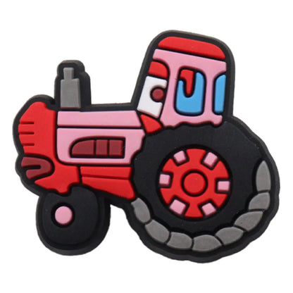 Lightning McQueen Flo Boys Favorite Sandals Shoe Buckle Charms Cars Decorations Gift - Gapo Goods - Charms