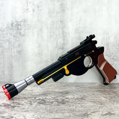 Customizable Mandalorian Blaster Actual Size with Stand
