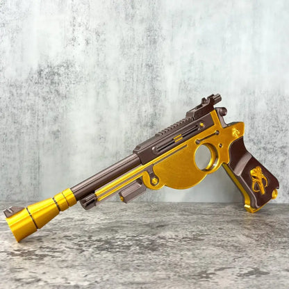 Customizable Mandalorian Blaster Actual Size with Stand