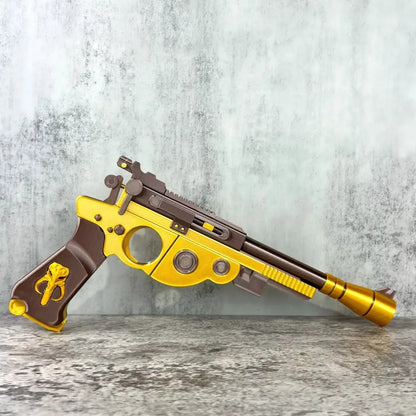 Customizable Mandalorian Blaster Actual Size with Stand