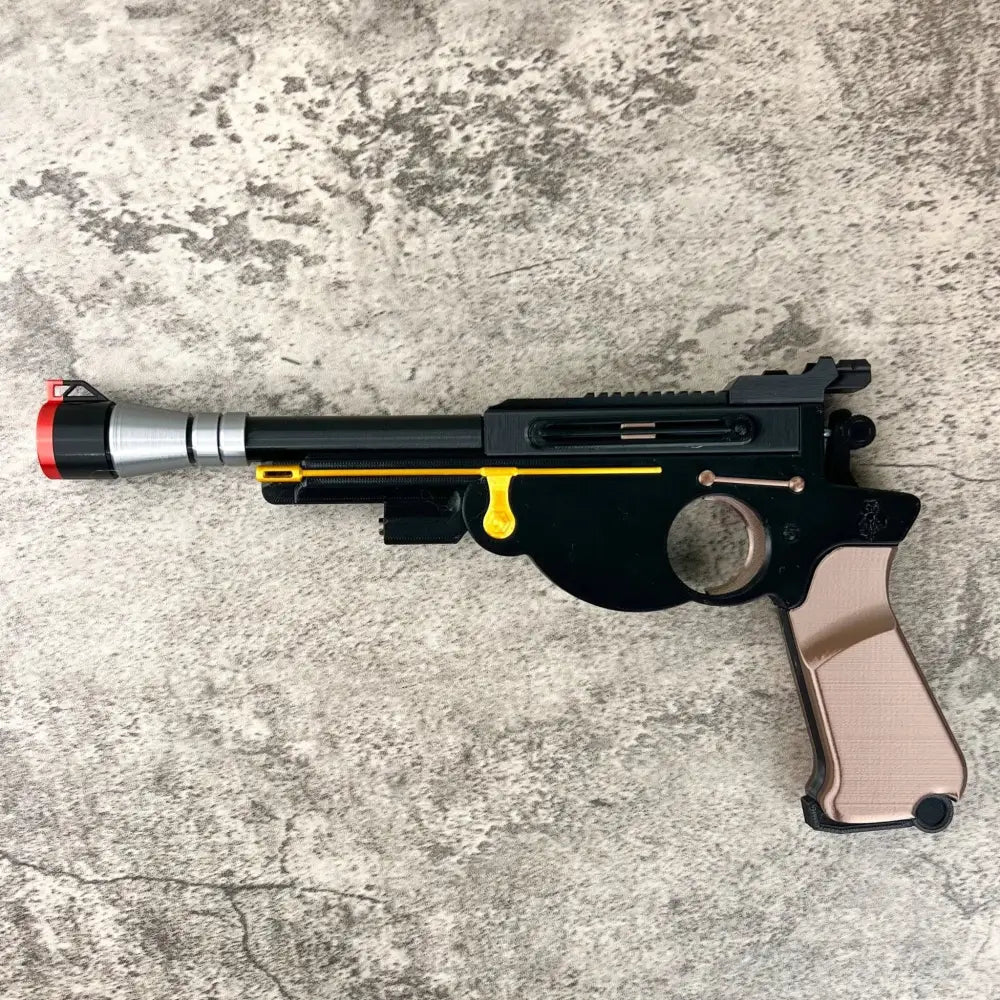 Customizable Mandalorian Blaster Actual Size with Stand Original