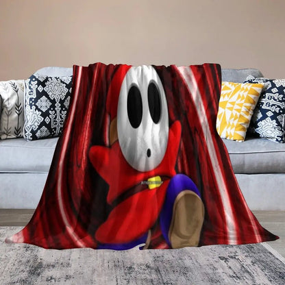 Mario Bros Movie Ultra - Soft Flannel Blanket - Gapo Goods - Blanket