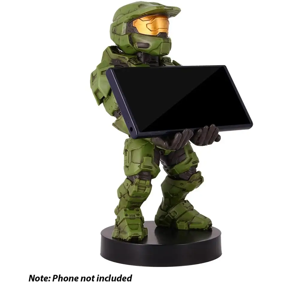 Master Chief Holds Your Phone Like a True Hero of Video Game Merchandise