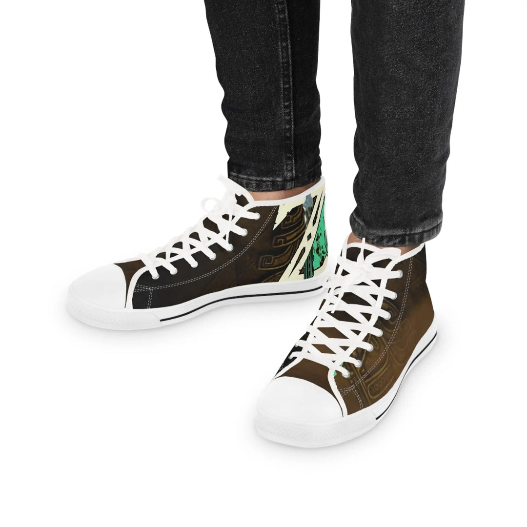 Men's High Top Sneakers - Gapo Goods - Shoes