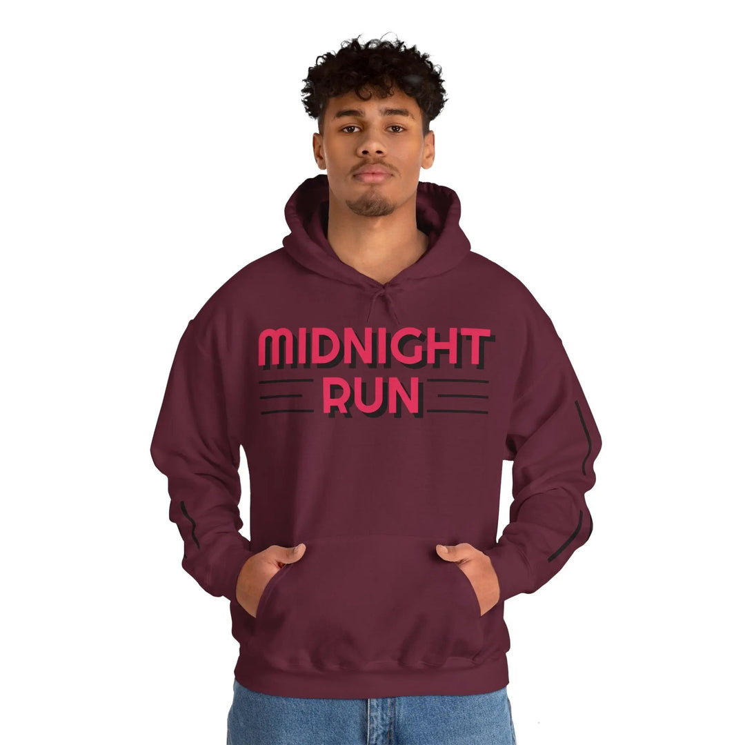 Midnight Run Heavy Blend™ Hooded Sweatshirt - Gapo Goods - Hoodie