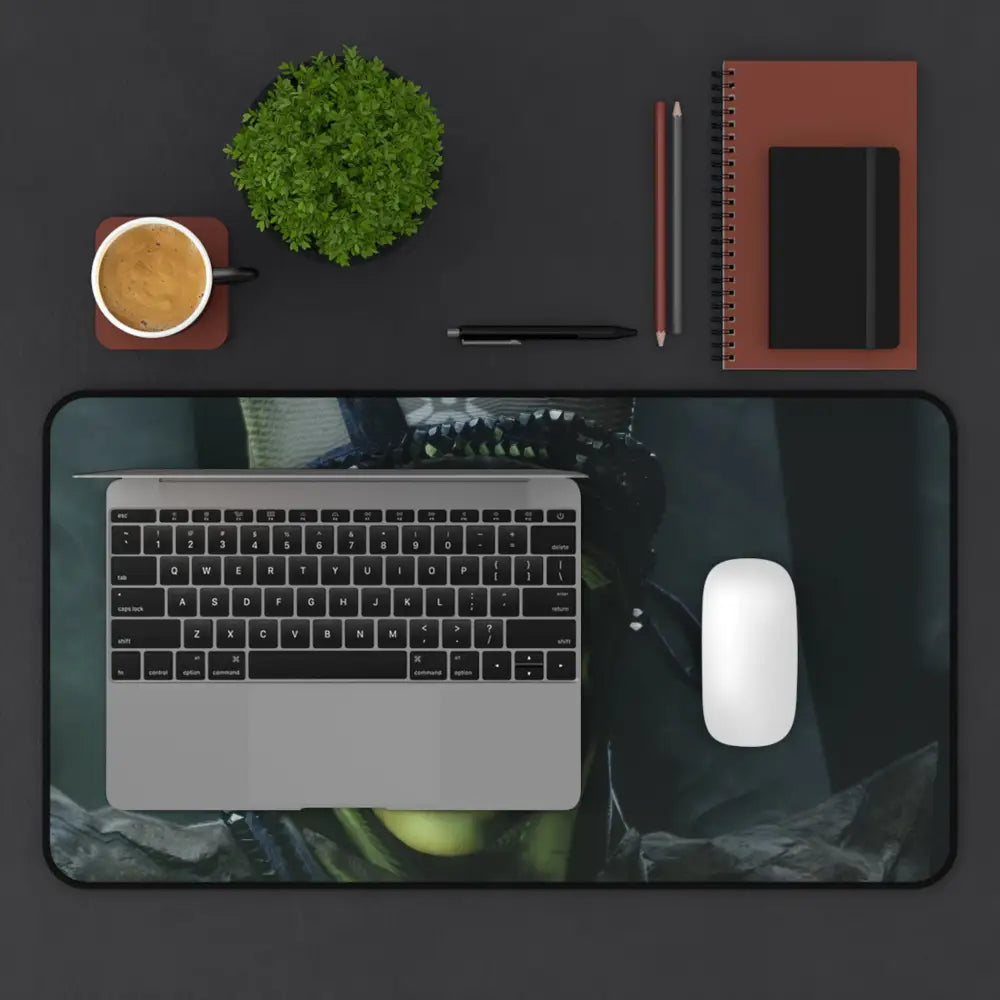 Moody Gamer Desk Mat for Epic Command Center Vibes - Home Decor