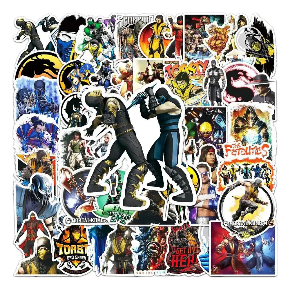Mortal Kombat Graffiti Sticker 30PCS
