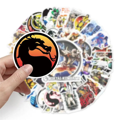Mortal Kombat Graffiti Sticker