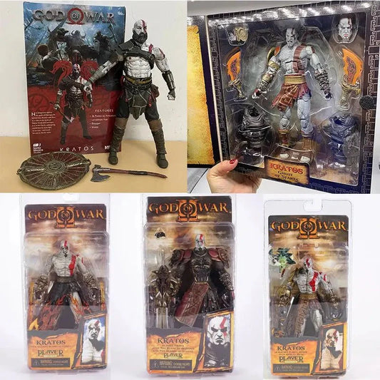 NECA God of War Kratos in Ares Armor Action Figure - Joint Movable with Blades - Gapo Goods - Toys & Games