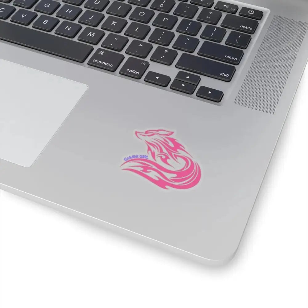 Gamer Girl Stickers - Vibrant Kiss Cut Stickers | Durable Vinyl Decals 2" × 2" Transparent Stickers