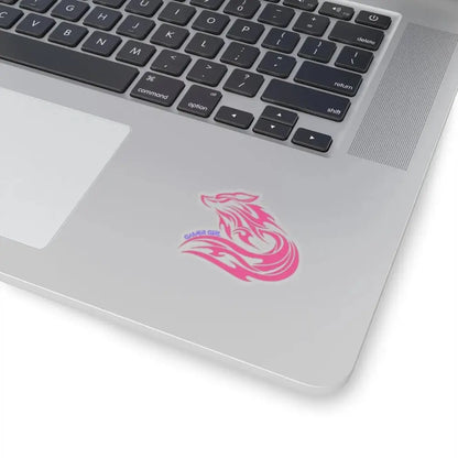 Gamer Girl Stickers - Vibrant Kiss Cut Stickers | Durable Vinyl Decals 2" × 2" Transparent Stickers