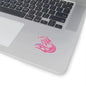 Gamer Girl Stickers - Vibrant Kiss Cut Stickers | Durable Vinyl Decals 2" × 2" Transparent Stickers