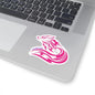 Gamer Girl Stickers - Vibrant Kiss Cut Stickers | Durable Vinyl Decals 3" × 3" White Stickers