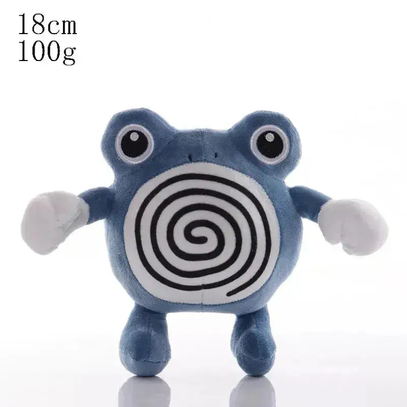 Pokemon Plush Toys - Adorable Stuffed Animal Dolls | Cute Kawaii Plush Collection 18cm Poliwhirl Plush Toy