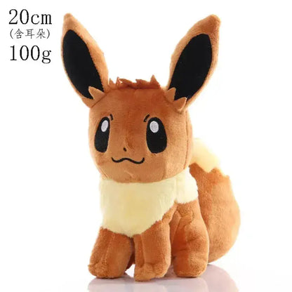 Pokemon Plush Toys - Adorable Stuffed Animal Dolls | Cute Kawaii Plush Collection 20cm Eevee Plush Toy