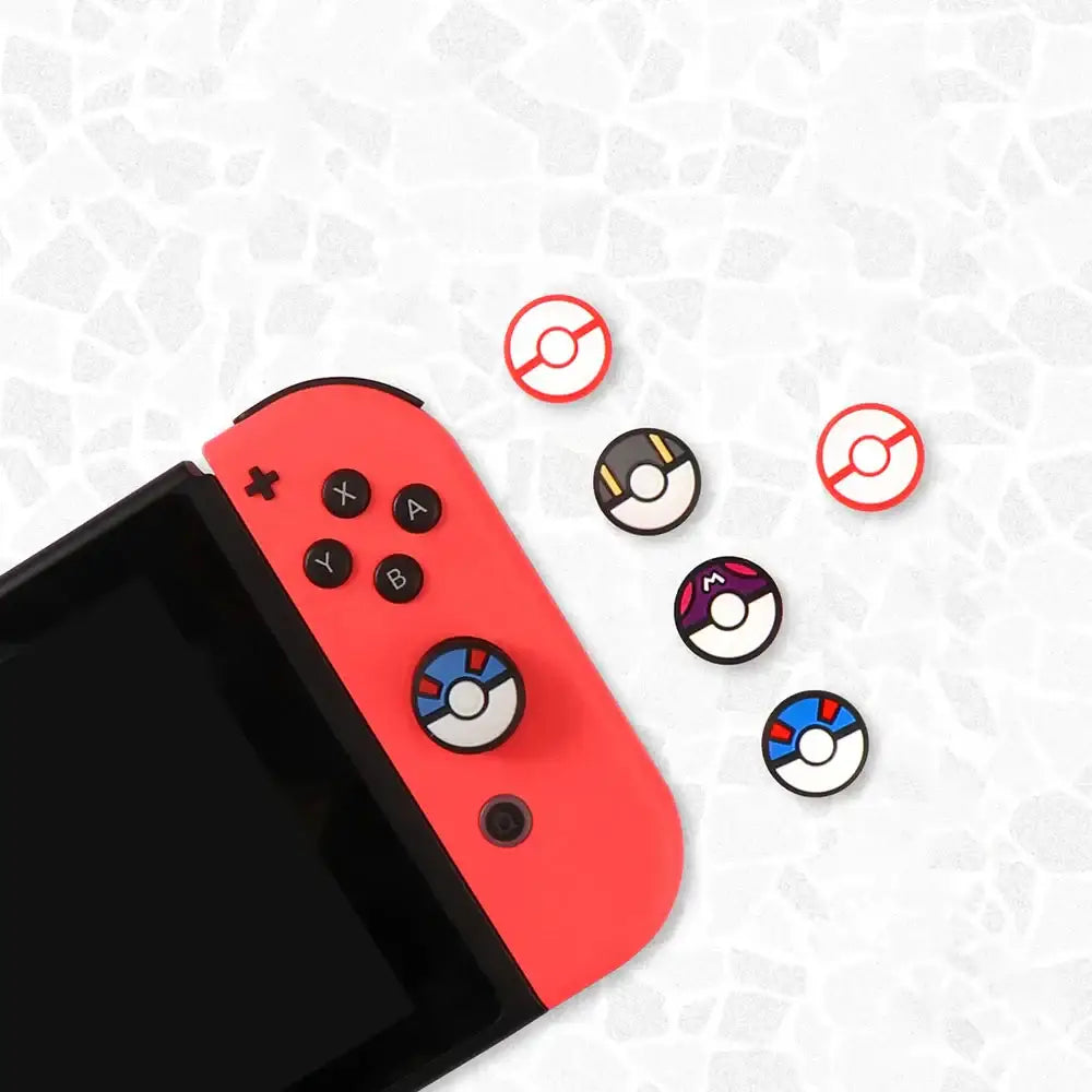 Silicone Thumb Stick Grips - 8pcs Analog Stick Caps for Nintendo Switch Controllers Gaming Accessories