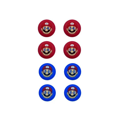 Silicone Thumb Stick Grips - 8pcs Analog Stick Caps for Nintendo Switch Controllers 8 in 1 Pack B Gaming Accessories
