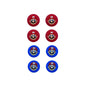Silicone Thumb Stick Grips - 8pcs Analog Stick Caps for Nintendo Switch Controllers 8 in 1 Pack B Gaming Accessories