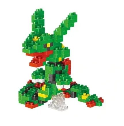 Pokemon Small Blocks Nanoblocks, featuring models of Charizard, Kyogre, Groudon, and Rayquaza, are educational and visually engaging toys, ideal for children's birthday presents. - Gapo Goods - 