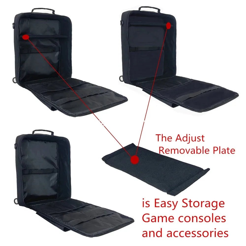 Portable PS5 Travel Carrying Case Storage Bag Handbag Shoulder Bag Backpack for PlayStation 5 Game Console Accessories - Gapo Goods - 