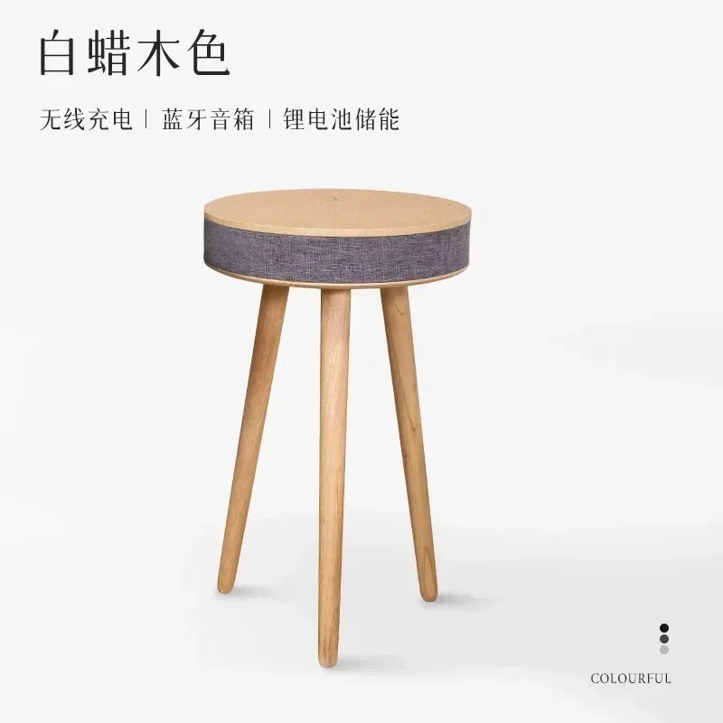 Portable Wooden Coffee Table Bluetooth Speaker with Wireless Charging and USB Stand - 9000 mAh - Gapo Goods - Home Decor