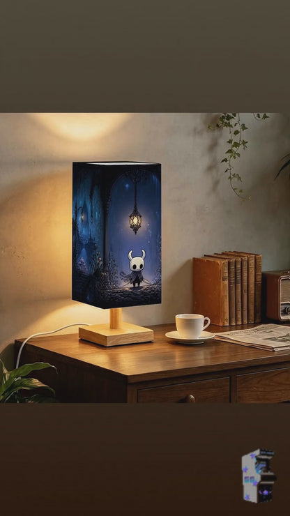 Hollow Knight Square Table Lamp - 16-Color Remote Control