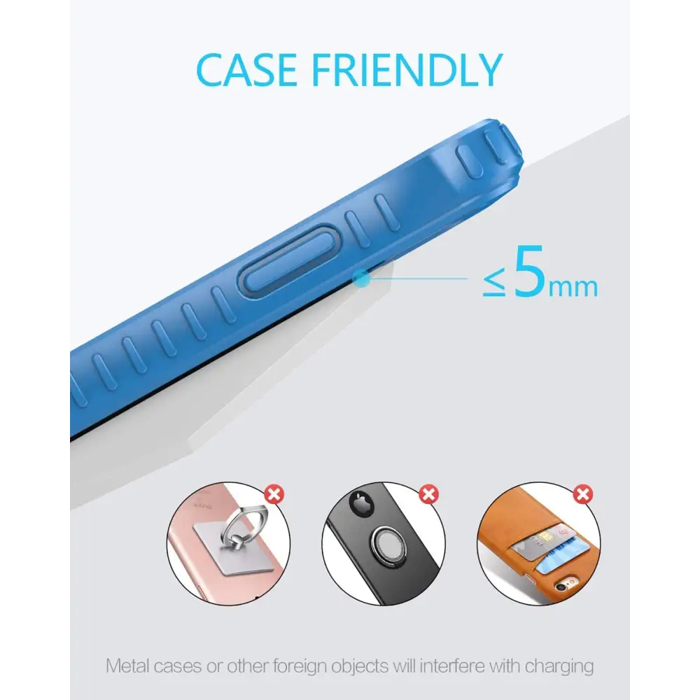 Fast Wireless Charger,NANAMI Qi Certified Wireless Charging Stand Compatible iPhone 15/15 Pro/15 Plus/15 Pro Max/14/14 Pro/13/12,Samsung Galaxy S24/S23/S22/S21/S20/Note 20 Ultra and Qi-Enabled Phone