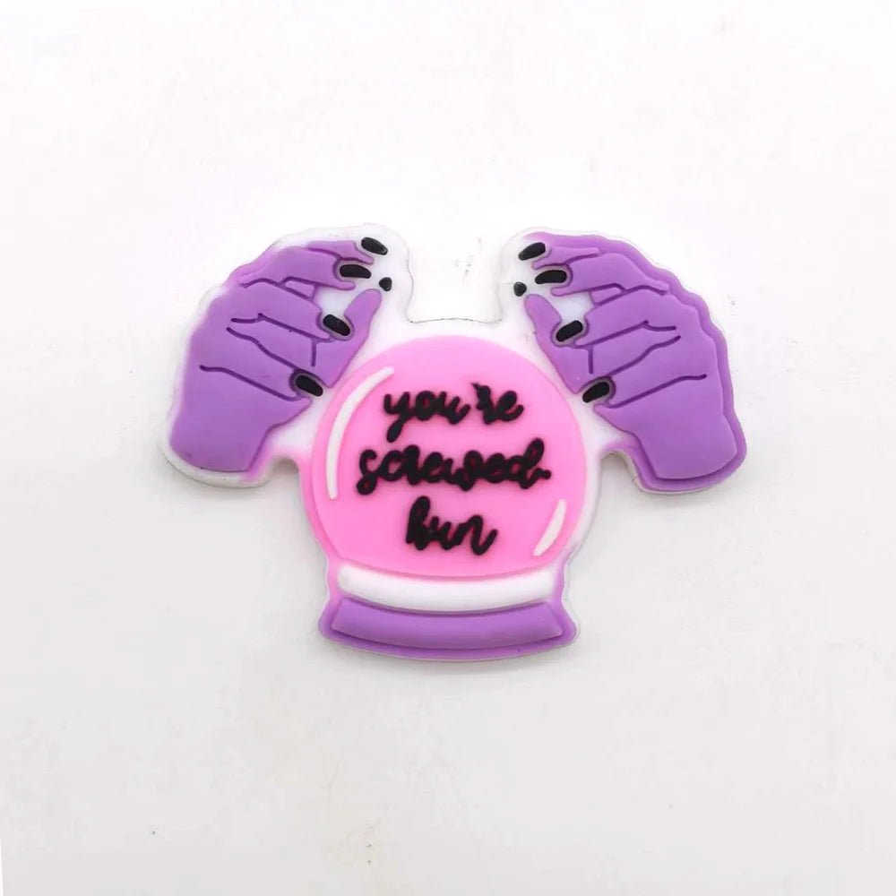 Purple Collection Grape Shoe Charms for Clogs Sandals Shoe Accessories Charms for Friends Gifts - Gapo Goods - Charms