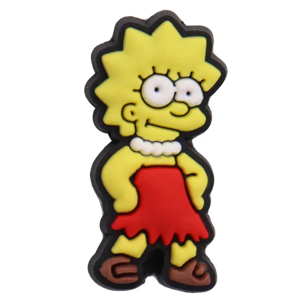 PVC The Simpsons Shoe Charms for Party Decor - 1 Pack - Gapo Goods - Accessories