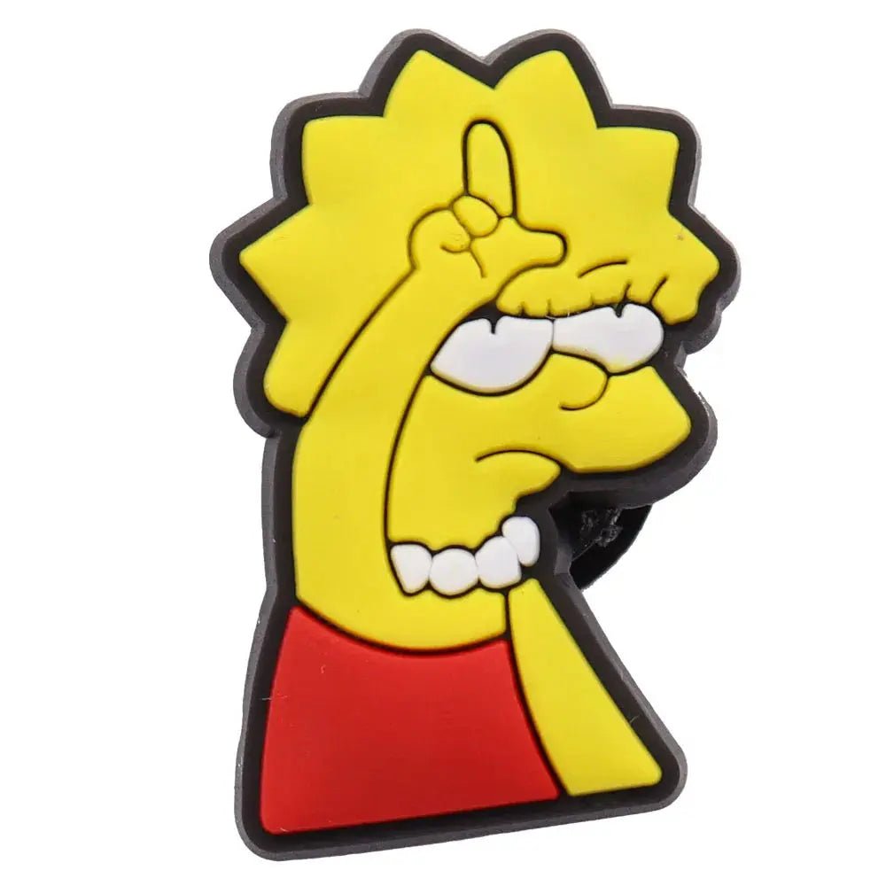 PVC The Simpsons Shoe Charms for Party Decor - 1 Pack - Gapo Goods - Accessories