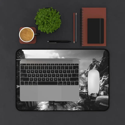 Gaming Desk Mat – Large Viking Desk Mat with Non Slip Surface & Durable Edges Mousepad