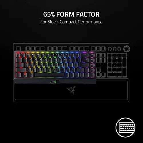 Wireless Mechanical Keyboard - Razer BlackWidow V3 Mini 65% Compact RGB Backlit Gaming Accessories