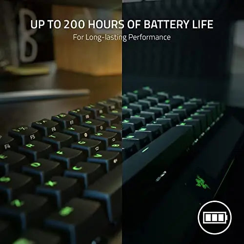 Wireless Mechanical Keyboard - Razer BlackWidow V3 Mini 65% Compact RGB Backlit Gaming Accessories