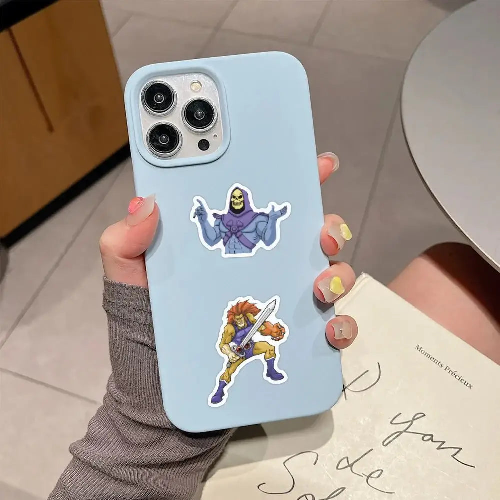 Thundercats Stickers - 50 Piece Cartoon & He-Man Decals | Retro Anime Style Paper products