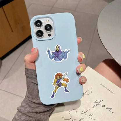 Thundercats Stickers - 50 Piece Cartoon & He-Man Decals | Retro Anime Style Paper products