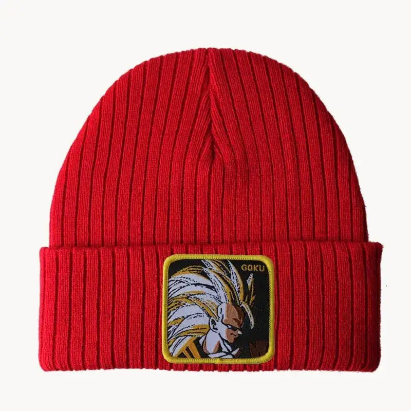 Dragon Ball Winter Cap – Acrylic Knit Beanie | Cozy Anime Character Headwear 19 Hats