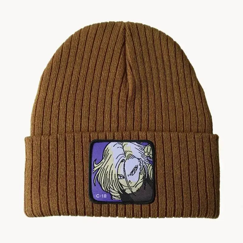 Dragon Ball Winter Cap – Acrylic Knit Beanie | Cozy Anime Character Headwear 26 Hats