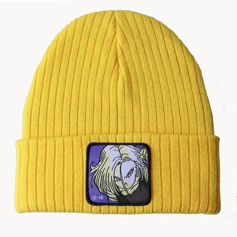 Dragon Ball Winter Cap – Acrylic Knit Beanie | Cozy Anime Character Headwear 28 Hats