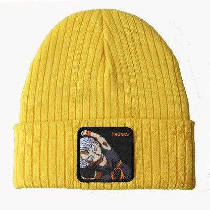 Dragon Ball Winter Cap – Acrylic Knit Beanie | Cozy Anime Character Headwear 4 Hats