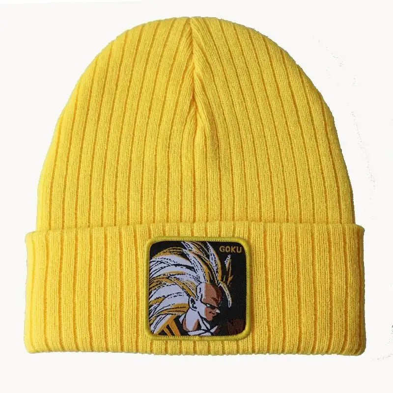 Dragon Ball Winter Cap – Acrylic Knit Beanie | Cozy Anime Character Headwear Hats