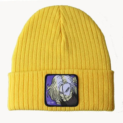 Dragon Ball Winter Cap – Acrylic Knit Beanie | Cozy Anime Character Headwear Hats