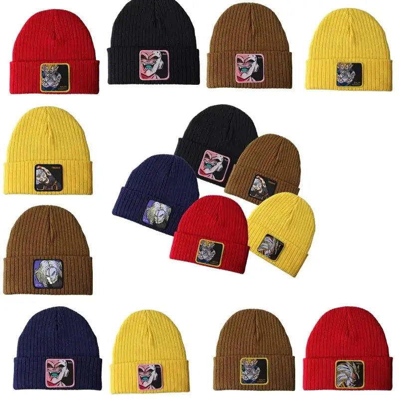 Dragon Ball Winter Cap – Acrylic Knit Beanie | Cozy Anime Character Headwear Hats