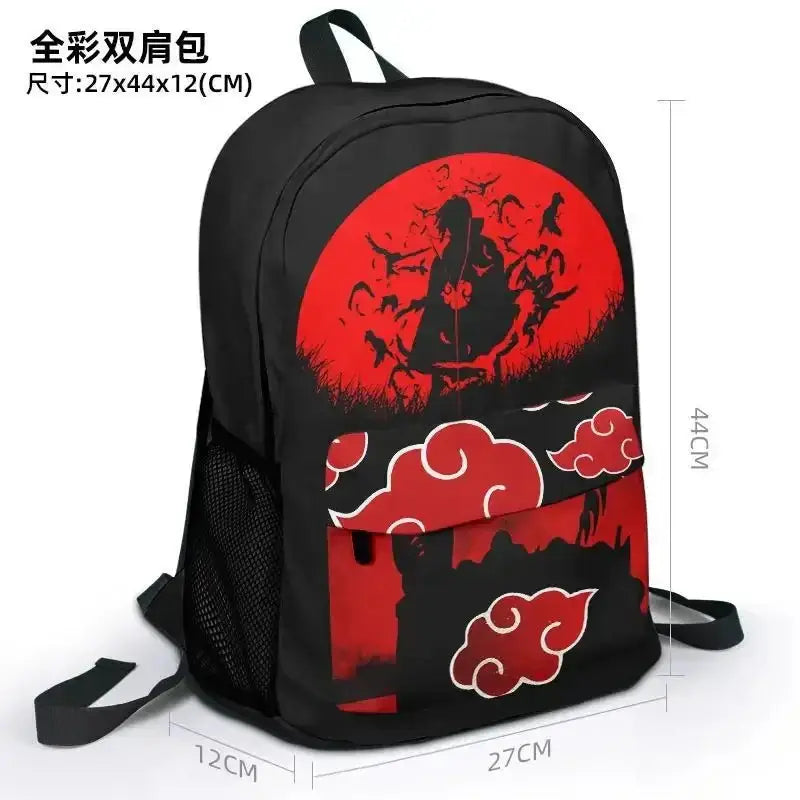 Naruto Series' Akatsuki Organization features the iconic Red Cloud design 05