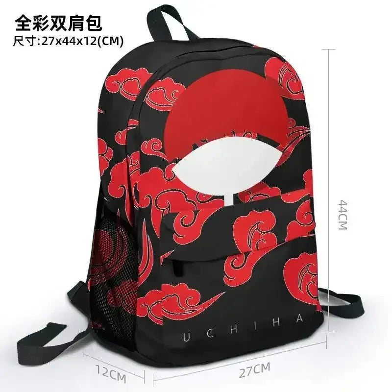 Naruto Series' Akatsuki Organization features the iconic Red Cloud design 06